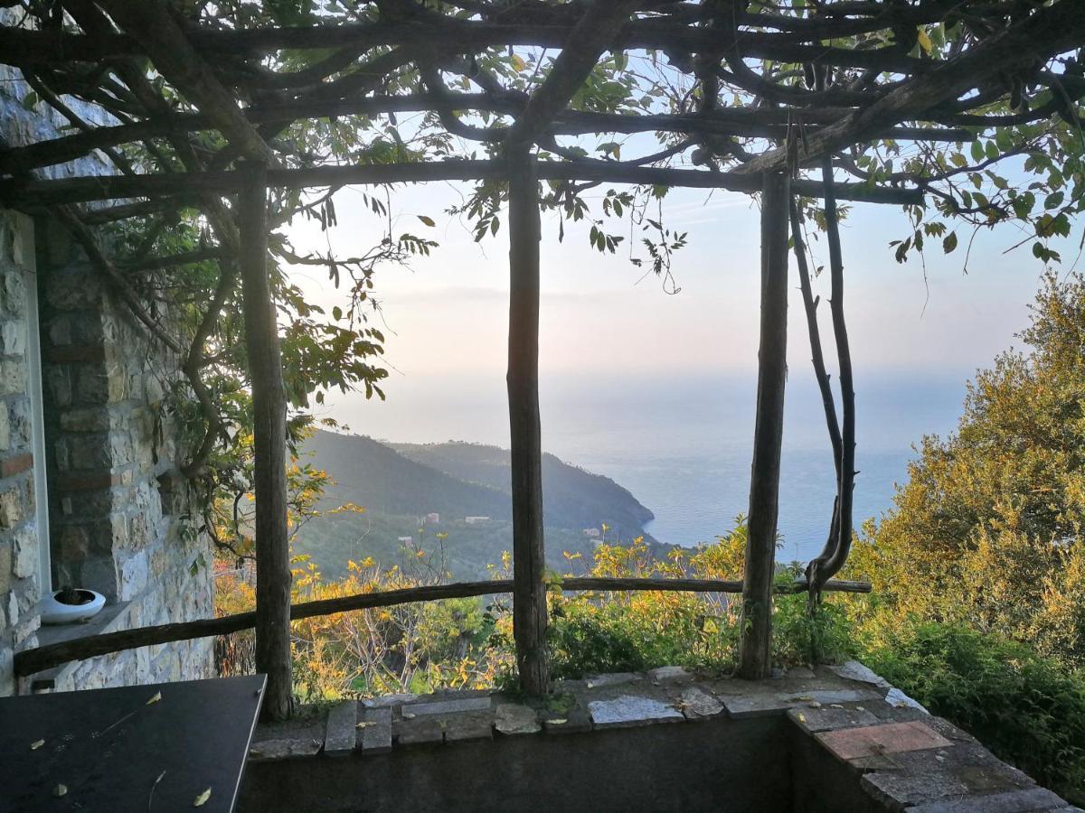 Cottage La Torre Del Pittore Bonassola Buitenkant foto