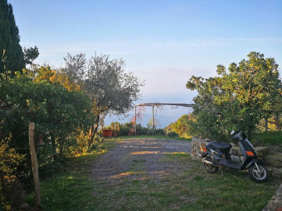 Cottage La Torre Del Pittore Bonassola Buitenkant foto